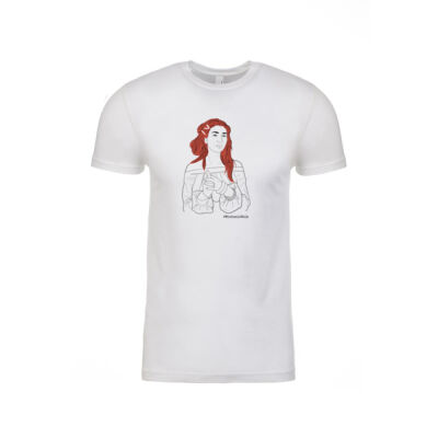 Clasped No Words Fitted Tee Thumbnail